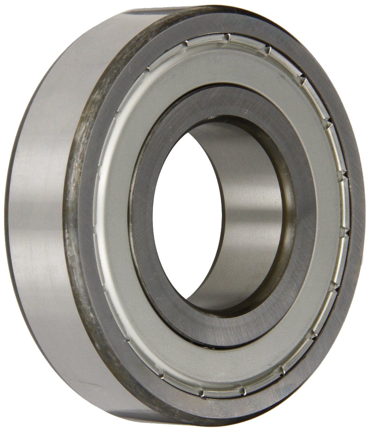 SKF 6309 ZJEM Medium Series Deep Groove Ball Bearing, Deep Groove Design, ABEC 1 Precision, Single Shield, Non-Contact, Steel Cage, C3 Clearance, 45mm