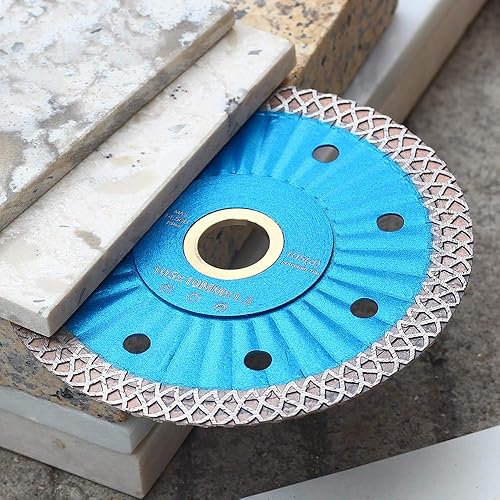 Miniatura 8 de 5 unidscaja Hoja de sierra de diamante de 4 "Hoja de corte de porcelana súper fina para azulejos de porcelana, cerámica granito mármol..