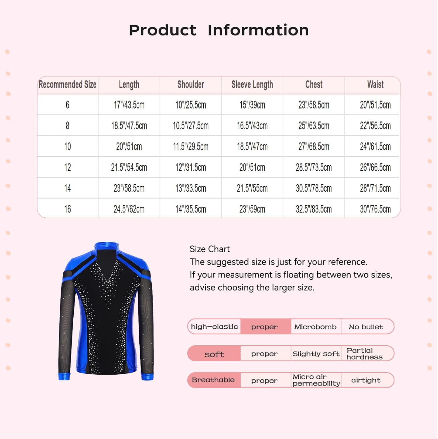Hularka Kids Boys Figure Skating Shirt V Neck Long Sleeve Metallic Split Hem Latin Jazz Dance Tops Competition Dancewear