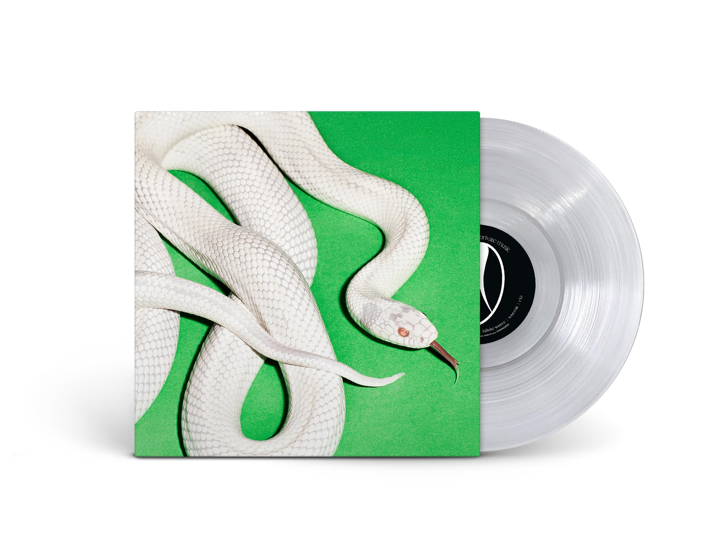 Private Music auf klarer Vinyl