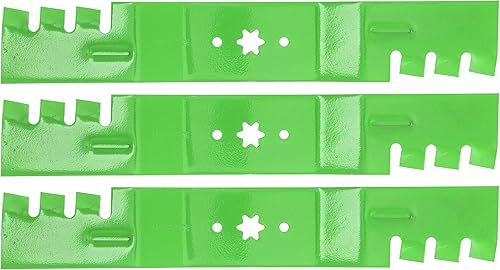 Miniatura 5 de 8TEN Kit de cuchillas dentadas de husillo para MTD Cub Cadet 54 pulgadas cubierta de corte ZT-54 Z6600 RZT L54 S54 cortacésped giro cero