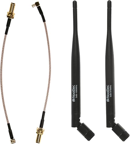 Miniatura 2 de NooElec ADS-B Discovery - Paquete de antena de 5dBi (alta ganancia) - Paquete de antena de 1090 MHz y 978 MHz para radios definidas por software