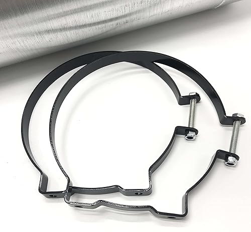 Miniatura 12 de JSD - Tanque redondo de gas combustible de aluminio de 5 galones + soportes, 8 x 24 pulgadas, extremo de salida de llenado NPT de 1/4 pulgadas