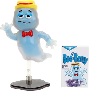 General Mills 6" Boo Berry Glow in The Dark Action Figure, Toys for Kids and Adults