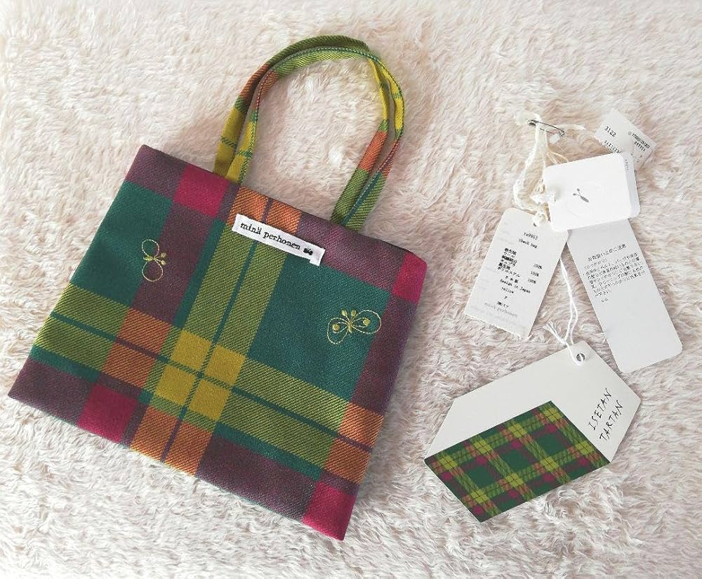 Amazon.co.jp: タグ付 ミナペルホネン × ISETAN ミニバッグ チョウチョ  