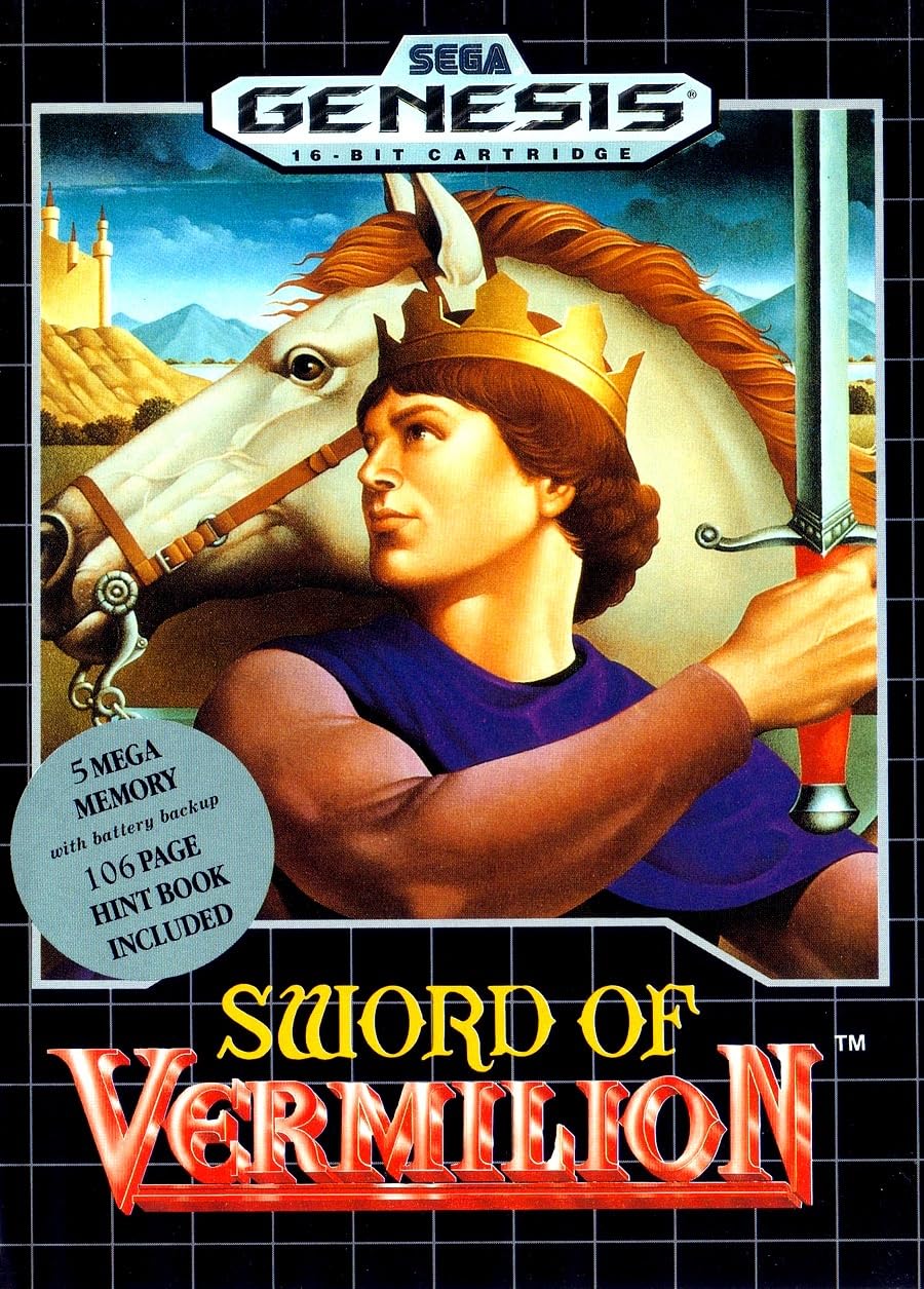 Sword of Vermilion - Sega Genesis (Renewed)