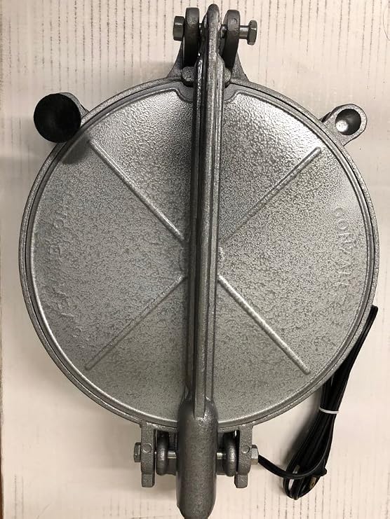 Mexican Large 10 Cast Aluminum Electric Tortilla Maker Commercial Restaurant Quality