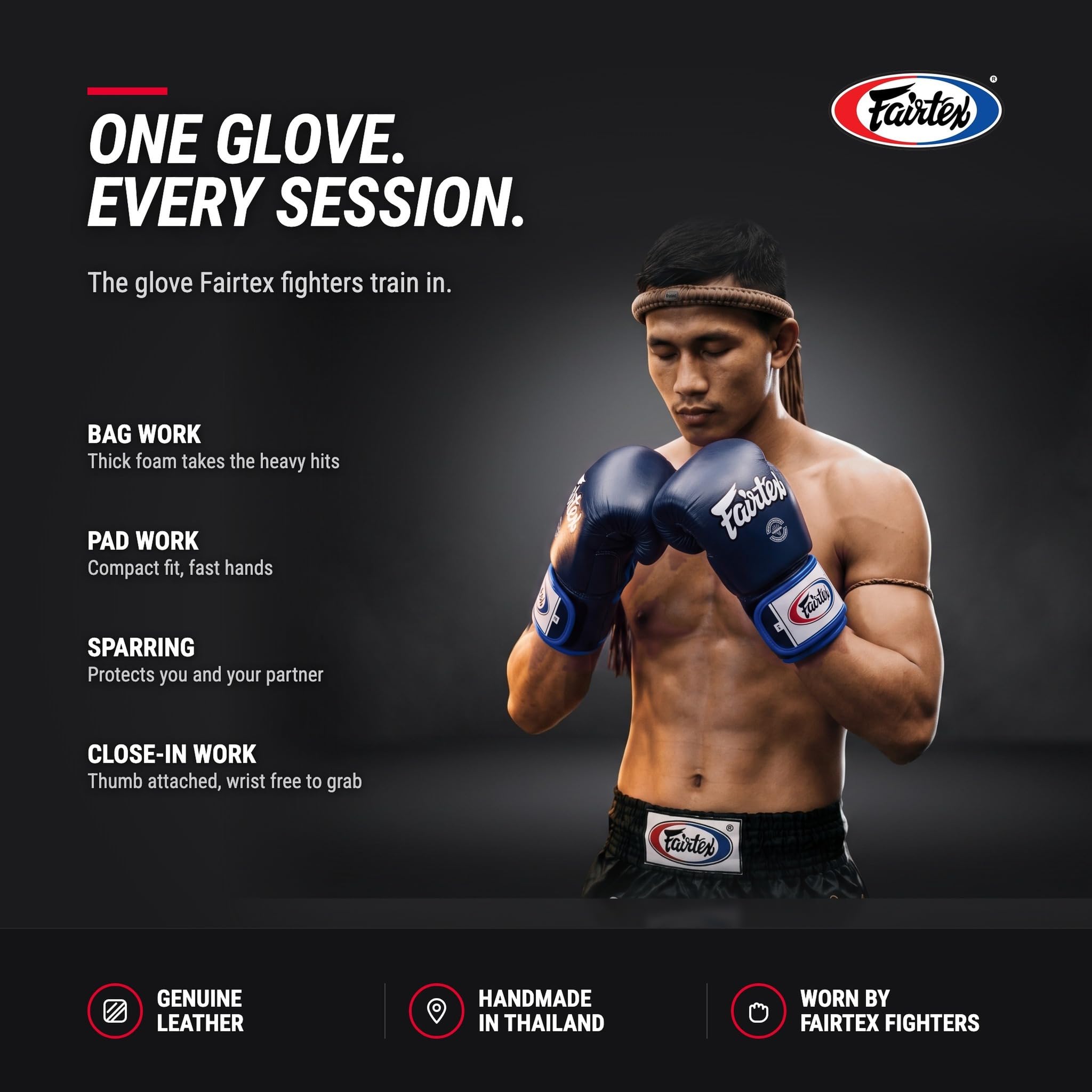 Amazon.co.jp: Fairtex ムエタイスタイル スパーリンググローブ 8 oz