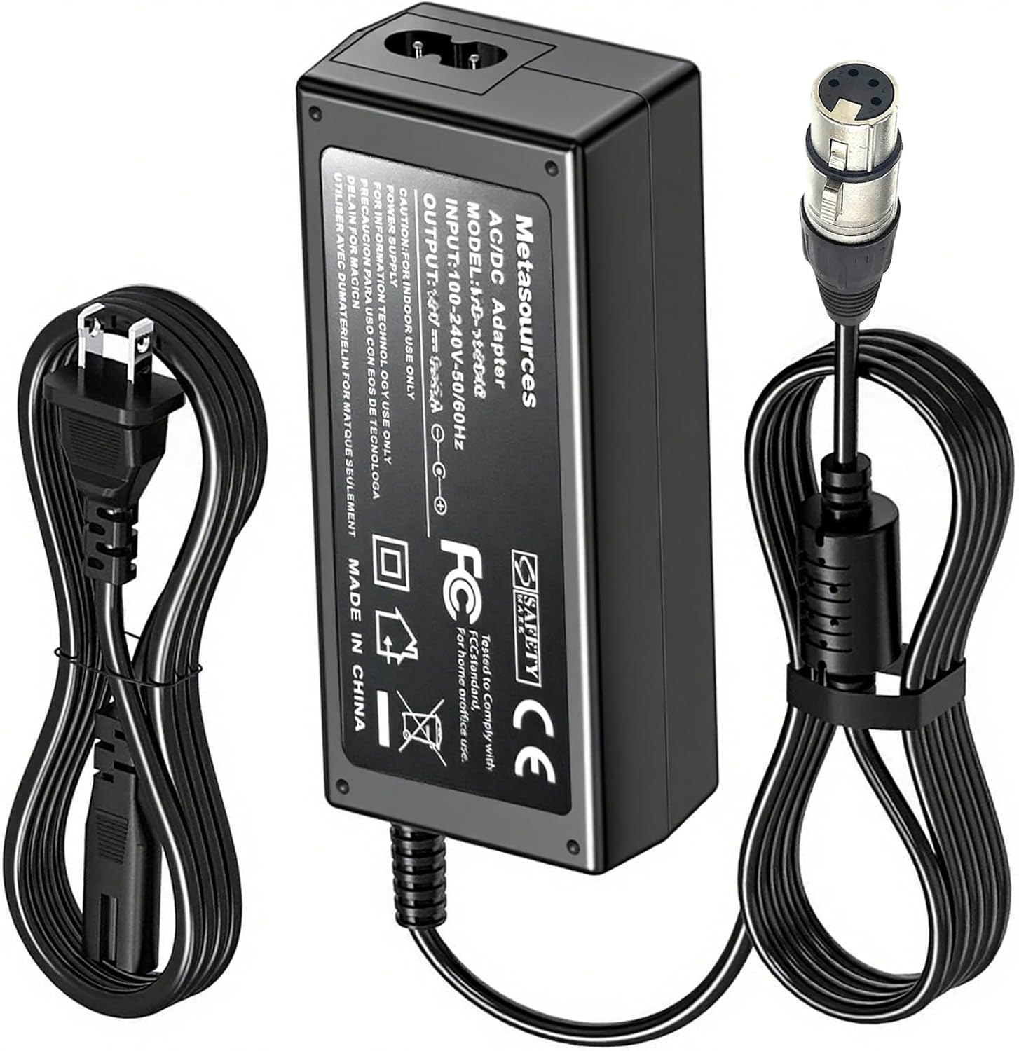 12V XLR 4Pin Female AC DC Adapter Compatible with Panasonic HPX 370 AG-HPX370P AJ-HPX2000 AV-HS300G P2HD VGN1N20 AG-B640 AW-PS550N WV-555B Video Camcorder Power Supply