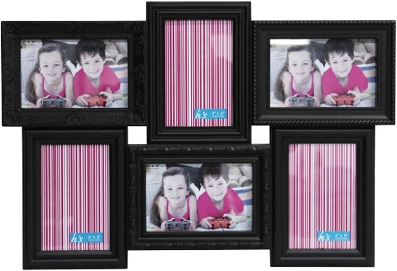 elbmöbel.de Picture Frame, Plastic, black, 1