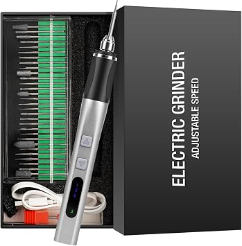 Engraving Pen Upgrade Enhanced Bidirectional Rotation,Engraver Pen for All Materials with 31 Bits&5 Stencils,Ultimate Portable Engraving Pen for Metal, Wood, Glass and PlasticMastery Guide
