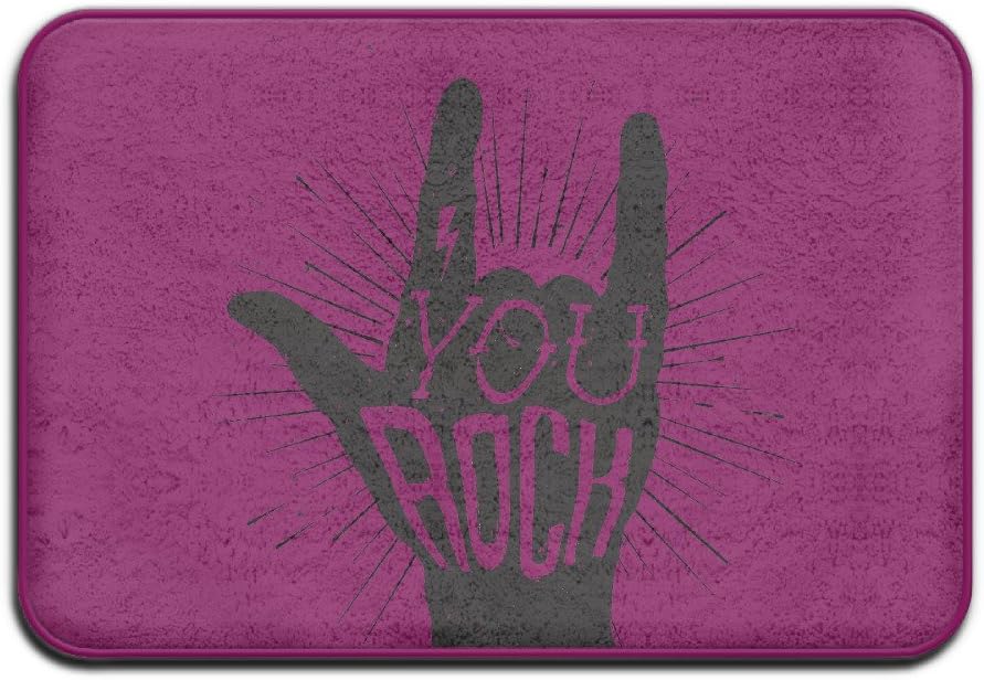 Rock You Cool Personalized Door Mats Outdoor Doormats For Front Door Doormats For Entrance Way Indoor