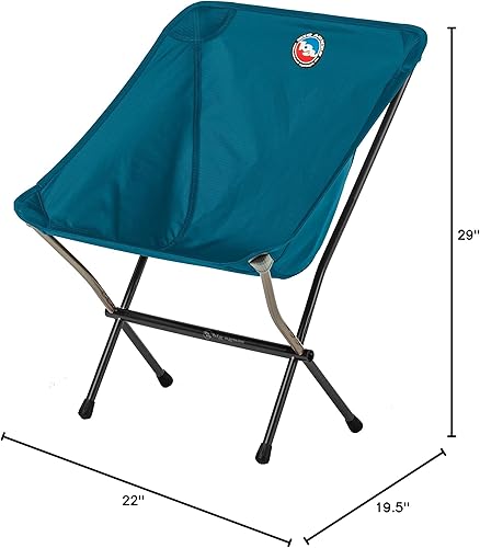 Miniatura 2 de Big Agnes Mica - Silla de lavabo ultraligera, portátil para camping y mochilero