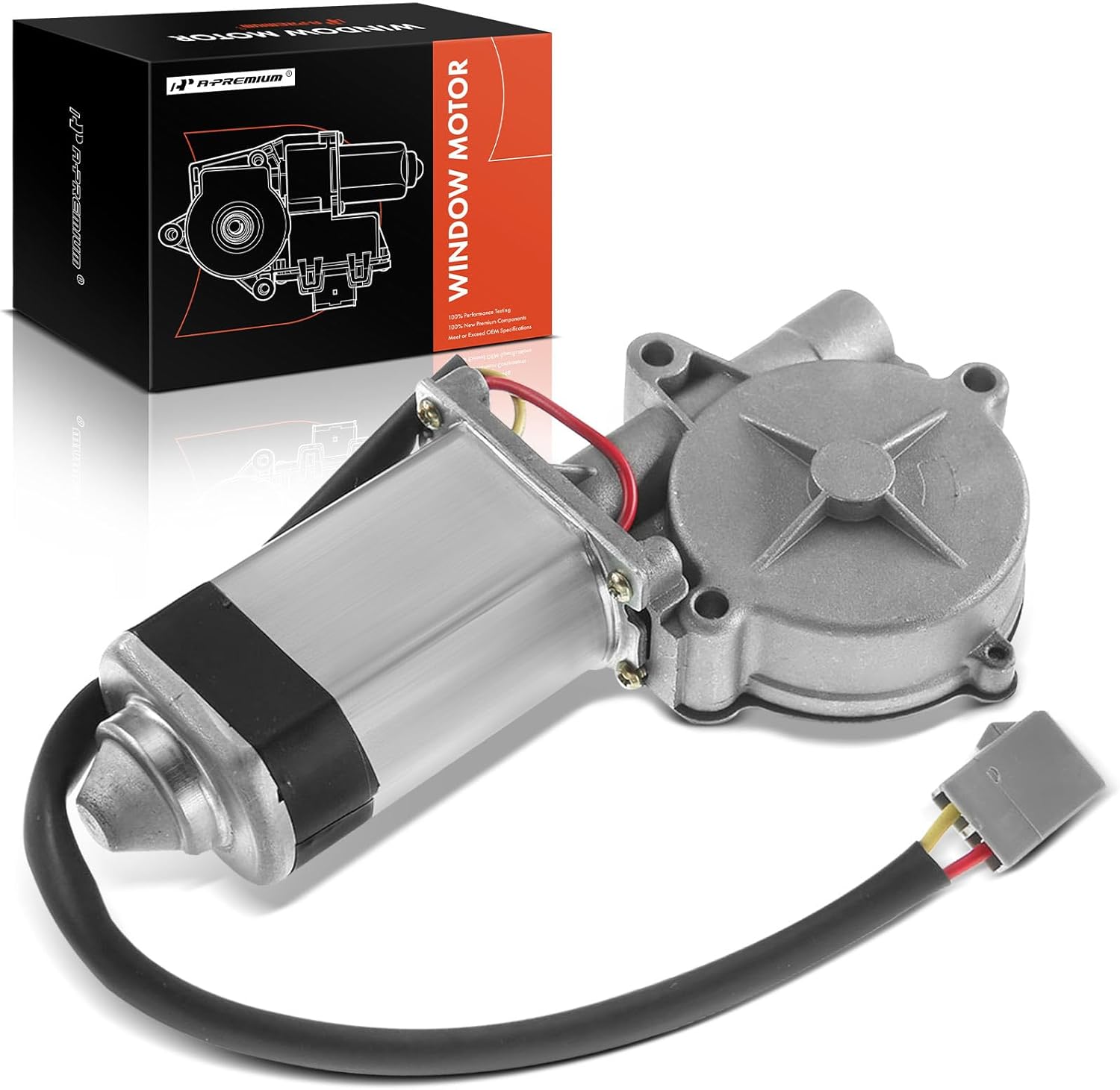 A-Premium Power Window Lift Motor Compatible with Ford Sable 1994-1995, Taurus 1986-1995 & Lincoln Continental 1988-1993 & Mercury Sable 1986-1995, Replace# E6DZ5423394B, E80Y5423395A