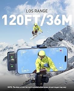 LID LIRDDY Mini Microphone for iPhone: Wireless Lavalier Microphone for Android - Noise Canceling Magnetic Clip Lapel Mic - Vlogging & Pro Video Recording for Content Creators