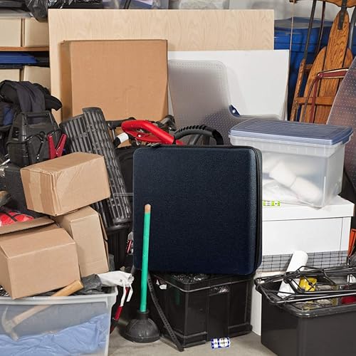 Miniatura 6 de Comecase Caja de almacenamiento organizadora de baterías extra grande, soporte para bolsa de transporte de garaje, soporta hasta 300 baterías AA AAA