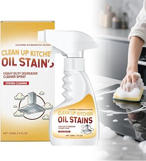 Powerful Multifunctional Cleaner, 2025 New Heavy Duty Cleaner, Portable Degreaser Spray for Kitchen Appliances, Durable Oil Stain Remover for Stove and Range Hood, Cleaning Spray for Home Chefs (1)