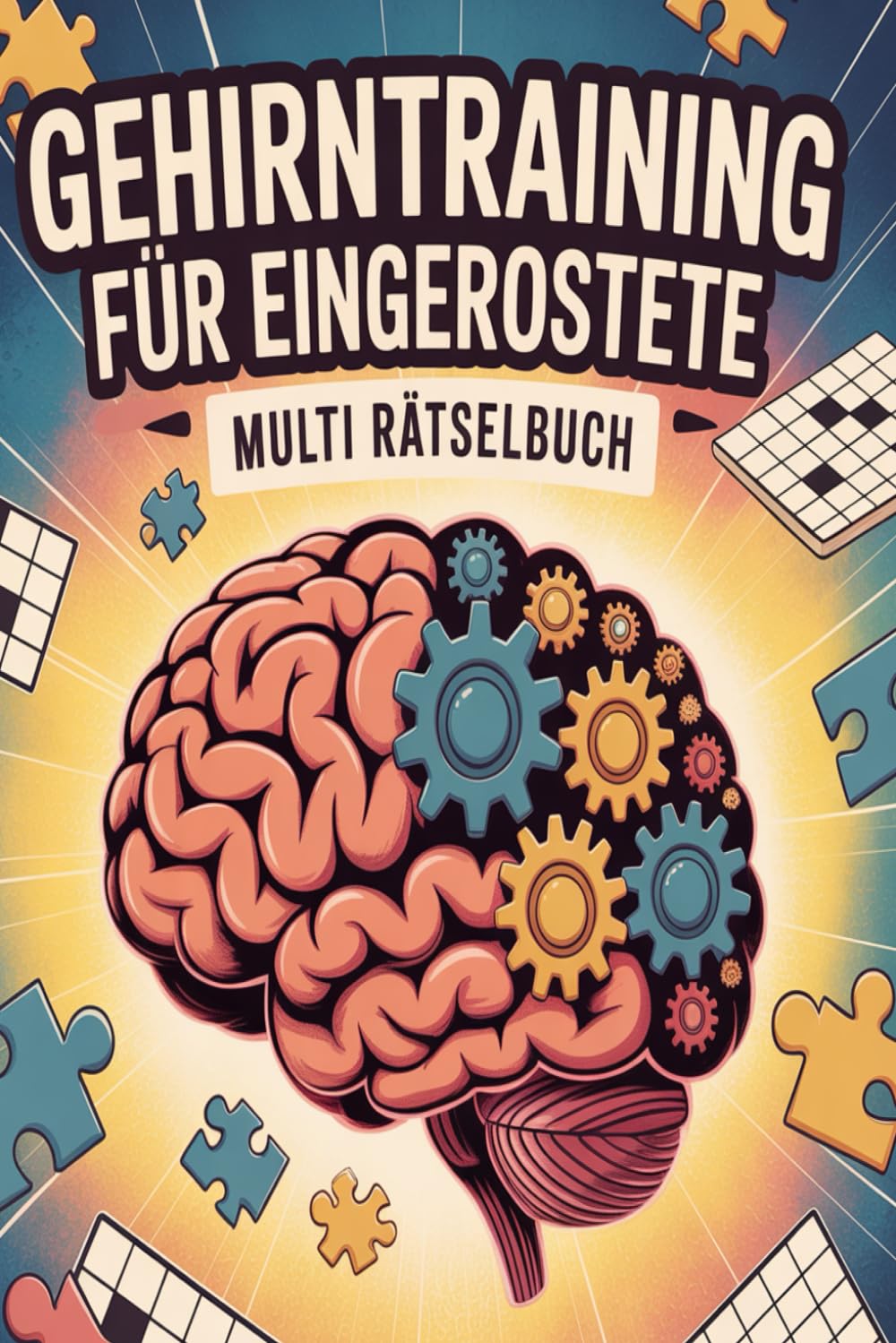 Gehirntraining für Eingerostete: Multi Rätselbuch für die ganze Familie