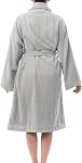 Alpine Swiss Blair Womens Cotton Terry Cloth Bathrobe Shawl Collar Velour Spa Robe