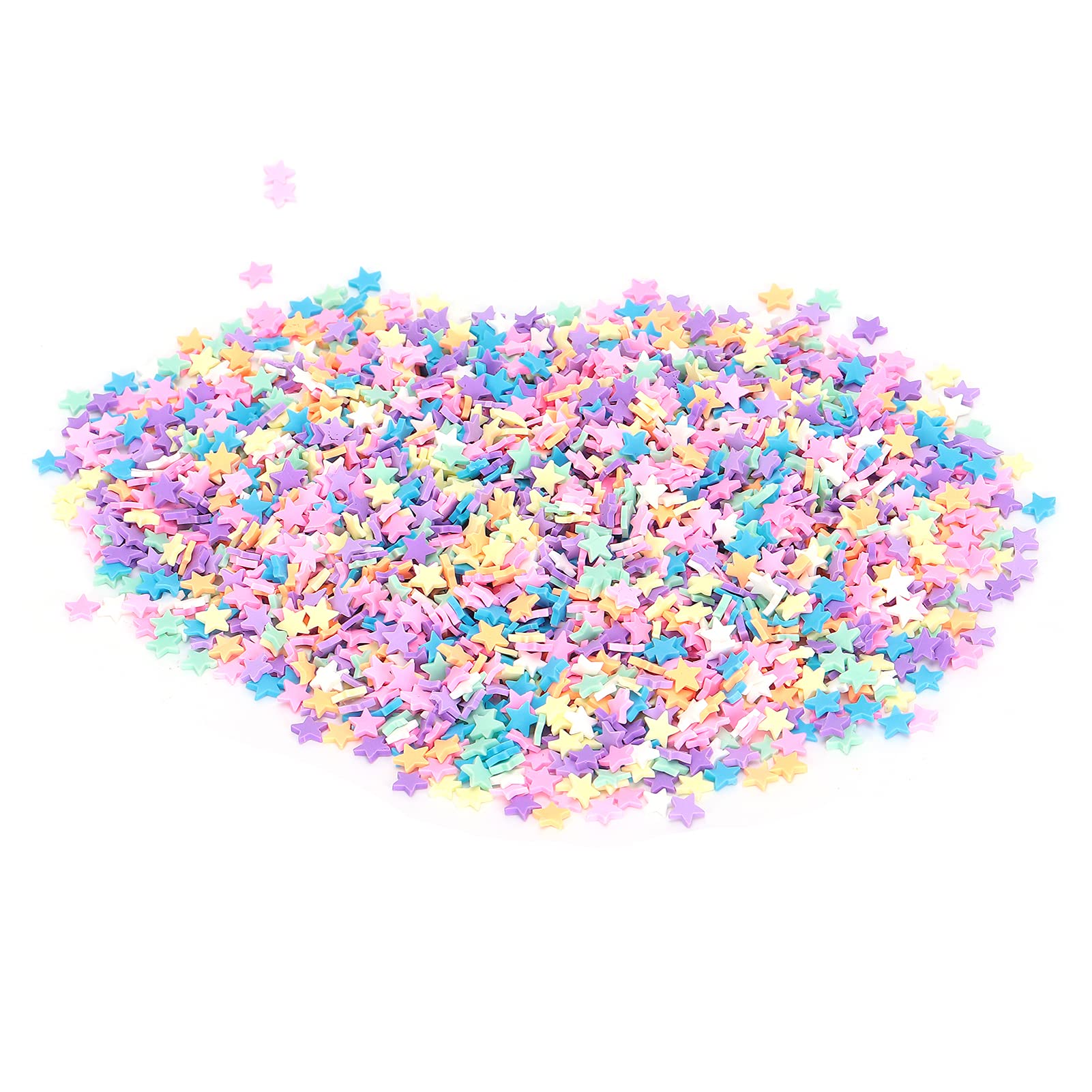 Carnaval Commerçant Tranches d'argile étoilées imperméables, tranche d'argile étoilée bricolage 30g/sac tranche d'argile étoilée pour bricolage Nail Art pour décoration de tasse