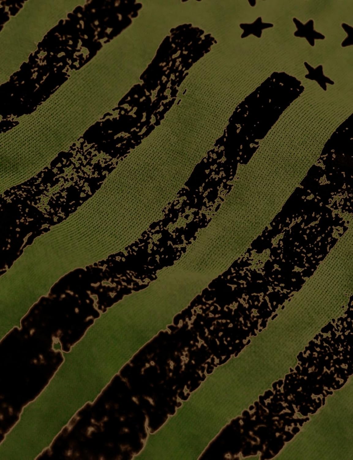 Ohoo Men's Slim Fit American Flag Hoodie Lightweight with Kangaroo Pocket - Image 4