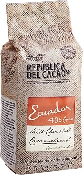 Republica del Cacao Ecuador 40% Milk Chocolate Couverture 5.5 lb WS-999RDC18844-NPF