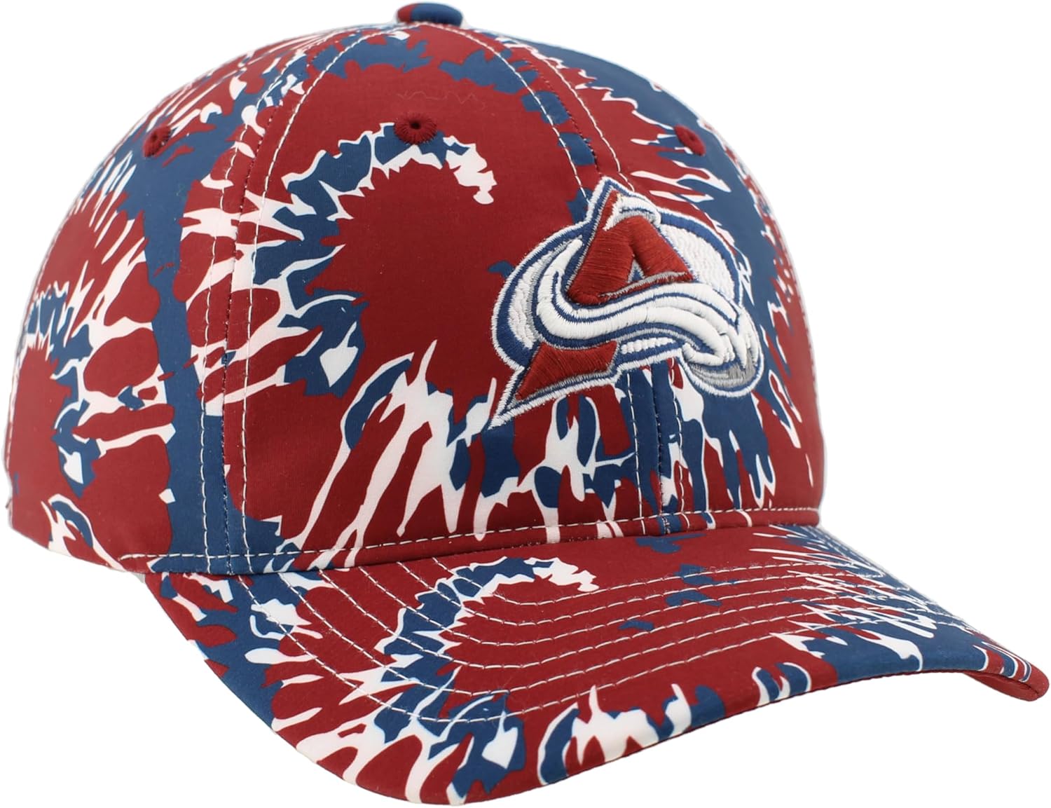 ZHATS NHL Unisex-Adult NHL Officially Licensed Adjustable Hat Tie Dye - Image 5