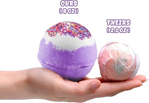 Miniatura 10 de Bomba de baño con collar de oso sorpresa en el interior, ingredientes naturales hidratantes para la piel, seguros para los niños, bomba de baño con