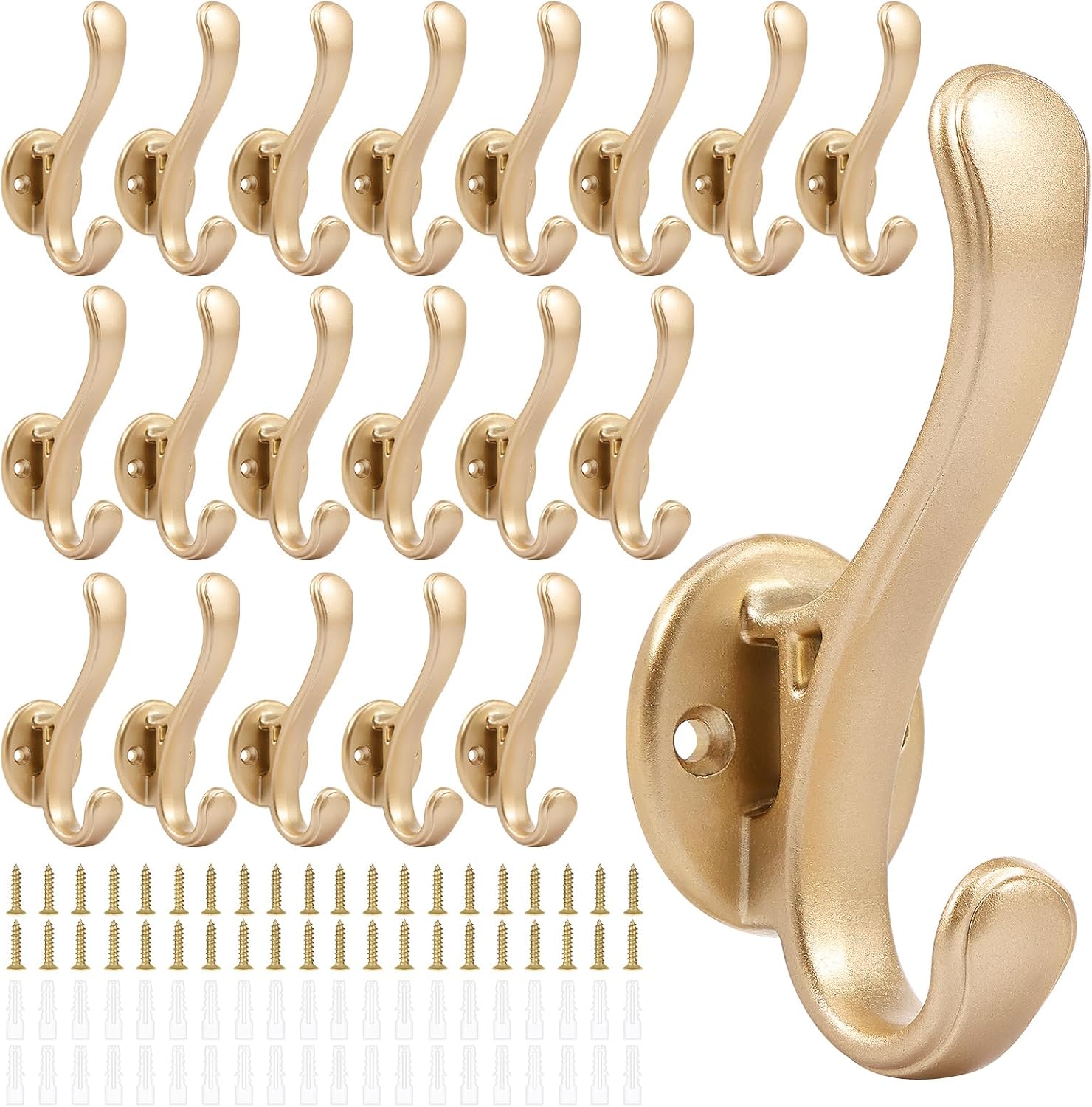 Coat Hooks Wall Mount Heavy Duty Gold Wall Coat Hooks