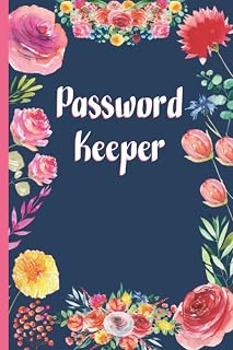 Password Keeper: With Alphabetized Pages - Password Book - For Work Or Home - Small Size 6x9 Inch - 105 Pages