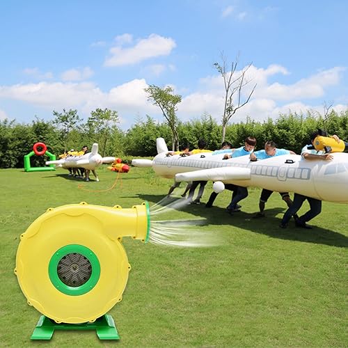 Bounce House - Soplador de aire inflable, soplador comercial inflable de casa de rebote, ventilador de bomba de aire de 450 W 0.6 HP, soplador de