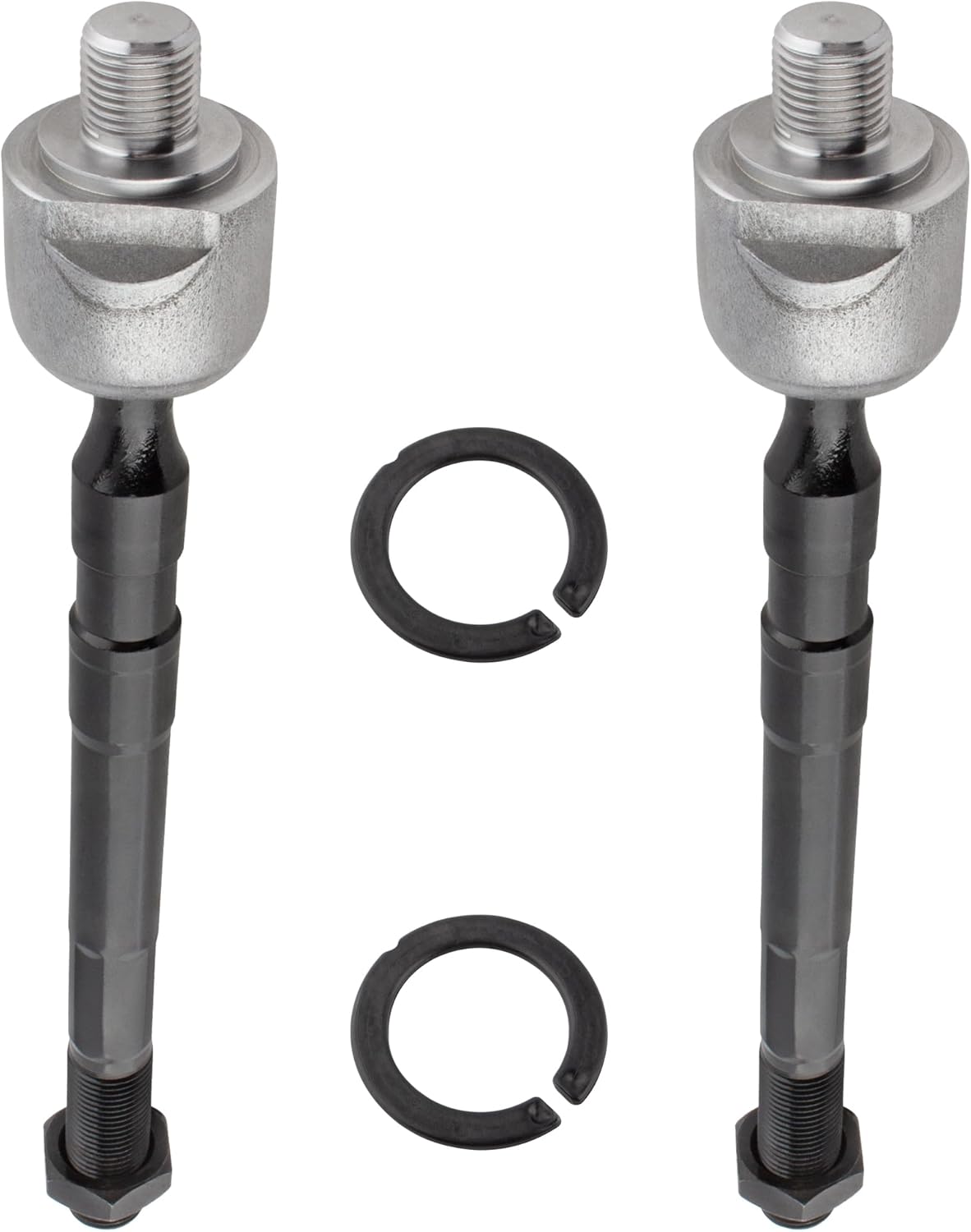 BOXI 2pcs Front Inner Tie Rods Fit for Hyundai Elantra 2011-2012 Sedan/Elantra 2013 2014 2015 2016/Elantra 2013-2014 Coupe/Elantra GT 2013-2016/Elantra GT 2017 Base Model/Veloster 2012-2017 | EV800886