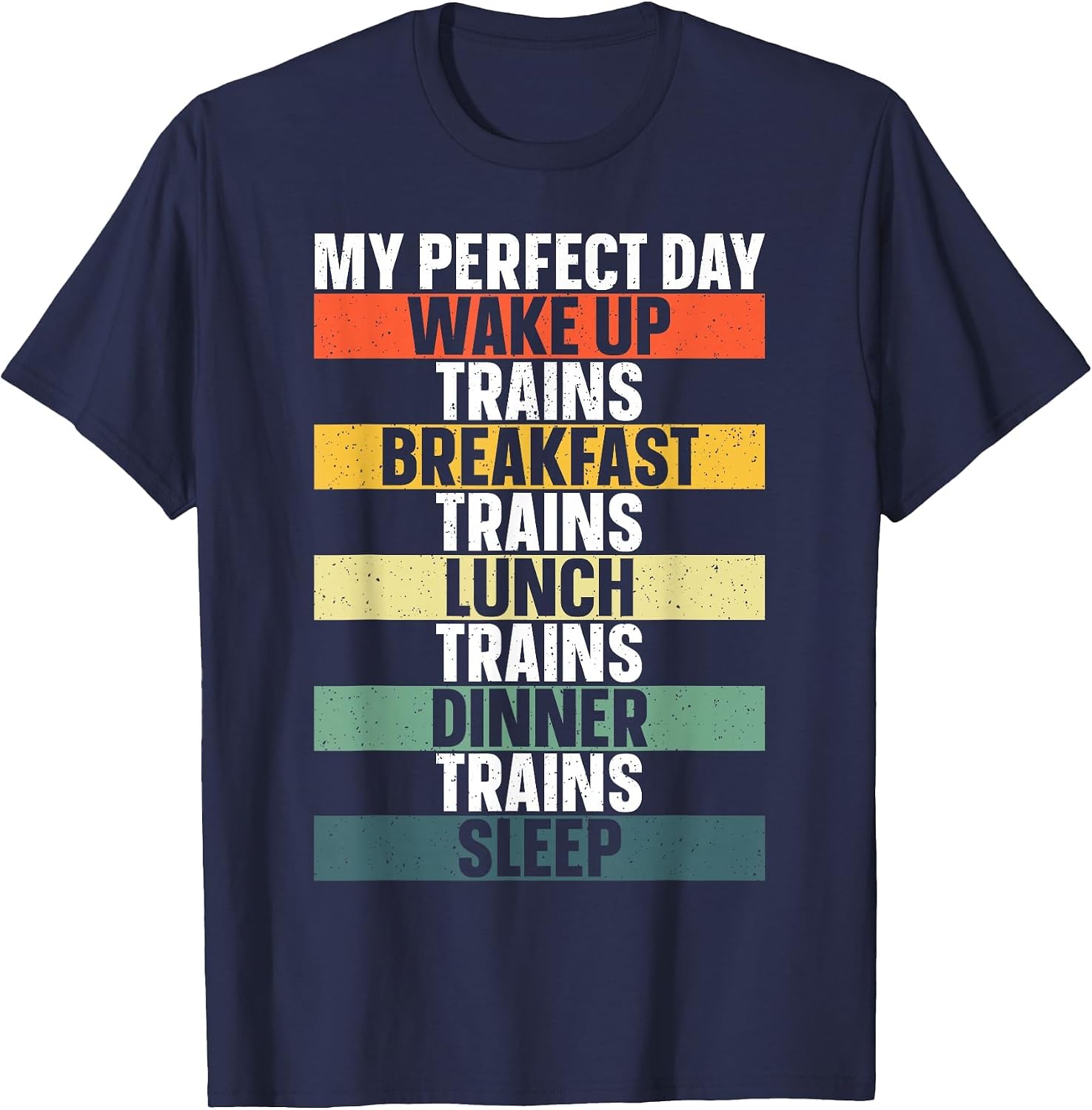 Funny Train Art for Men Women Railroad Vehicle Train Lover T-Shirt image 4