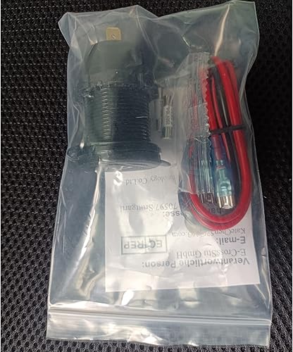 Miniatura 8 de 12V USB Outlet Qidoe 18W Carga rápida 3.0 y 20W PD con interruptor voltímetro cargador de aluminio para coche marino camión, motocicleta, barco