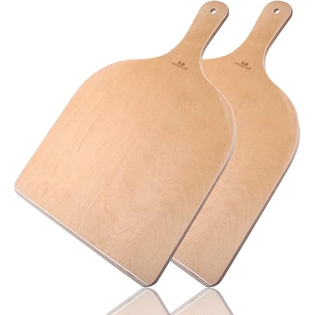 Bamboo Pizza Peel & Serving Board – Multi-Use Pizza Paddle, Cutting Board, Cheese Board With Handle – 19.6" X 12" - View #10