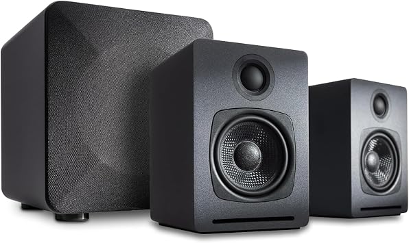 Audioengine A1 60 Watt Bluetooth Wireless Computer Speakers with S6 210 Watt Subwoofer