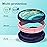 Serfeymi Small Pill Box - 3 Compartments Portable Pill Box for Purse Pocket, Compact Mini Travel Pill Case - Suitable for Medicine, Vitamin, Fish Oil, Supplements - Dark Blue(Emerald Tide)