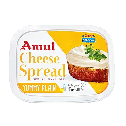 Amul cheese spread, 200g Yummy Plain Amazon.in Grocery & Gourmet Foods