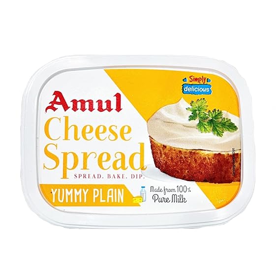 Amul cheese spread, 200g Yummy Plain Amazon.in Grocery & Gourmet Foods