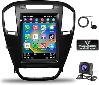 2G 32G for Buick Regal 2009-2013 for Opel Insignia 2009-2013 Android Car Stereo with Apple Carplay, 9.7 Inch Touch Screen Car Radio with GPS Navigation Bluetooth FM HiFi WiFi + AHD Backup Camera