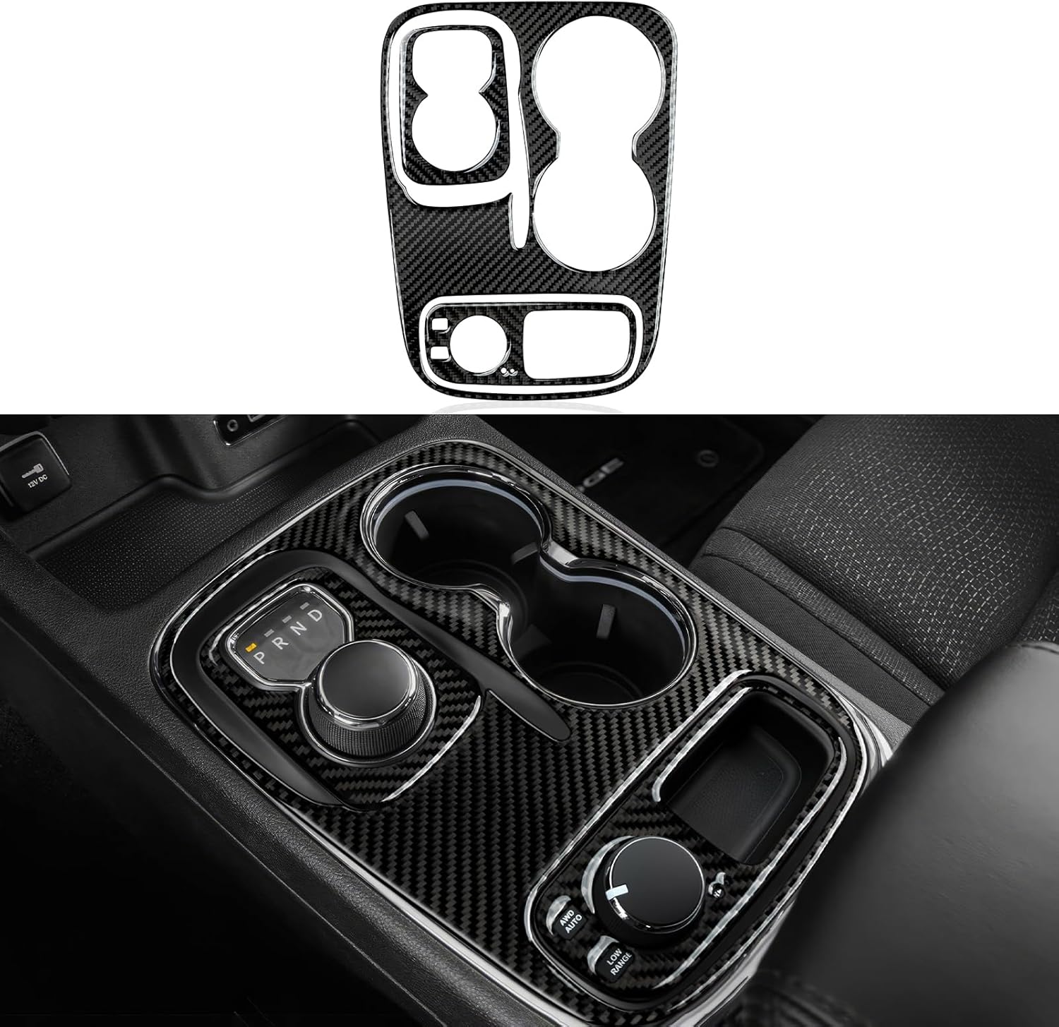 BRMYL Car Gear Shift Panel Decals for 2014 2015 2016 2017