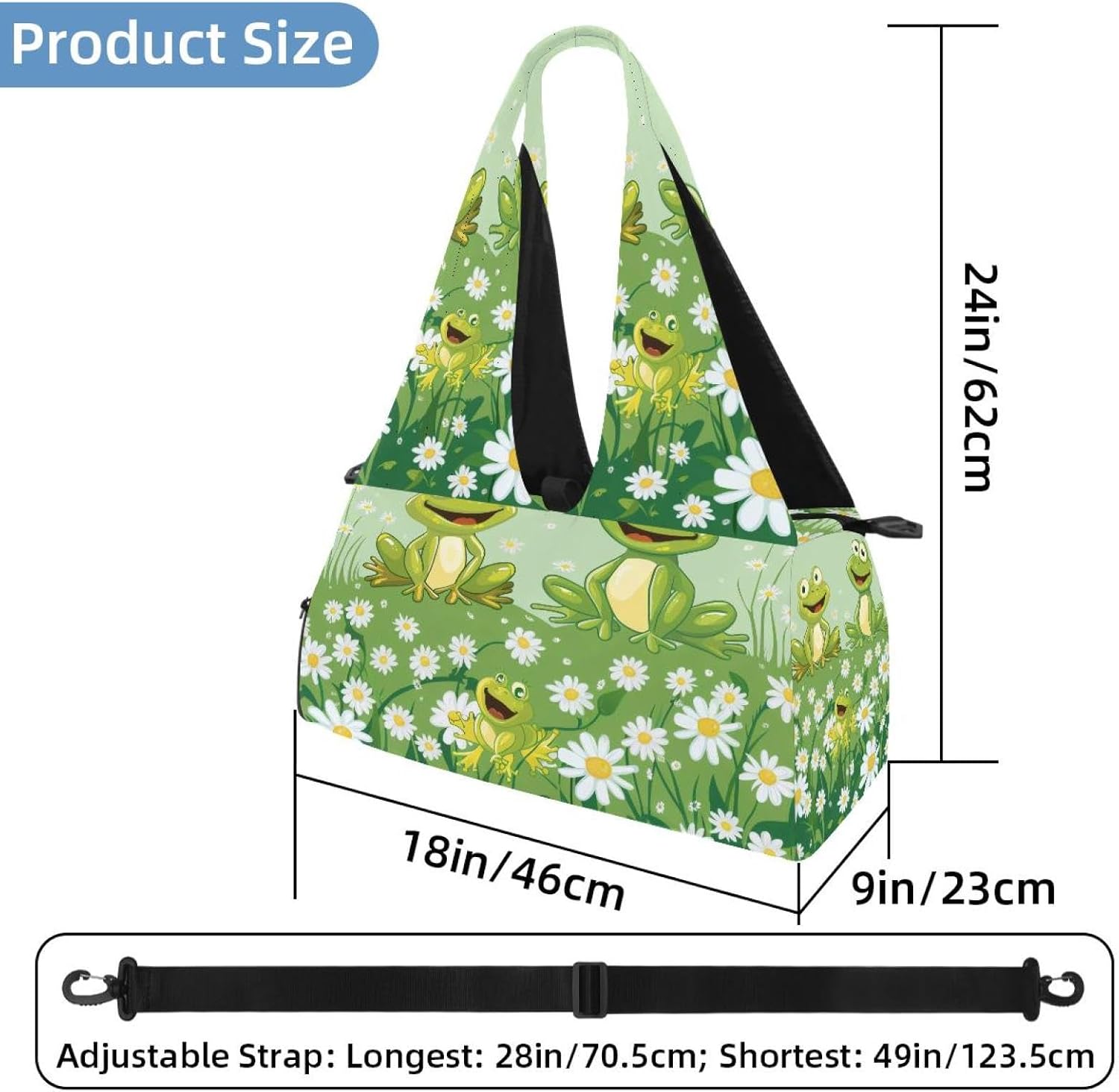 Gym Bag for Women, Cow with Sunflower Yoga Mat Bag with Shoe Compartment, Sport Yoga Gym Bag with Yoga Strap, Carryall Yoga Tote Bag