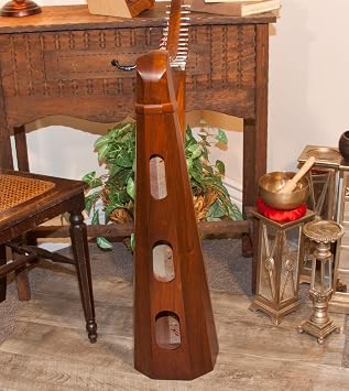 Roosebeck 22-String 5-Panel Heather Harp w/Chelby Levers