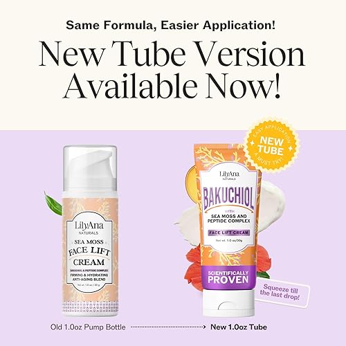 Miniatura 18 de LilyAna Naturals Hidratante facial y cuello para mujeres y hombres, crema hidratante facial y cuello para piel seca y brillo de manchas oscuras