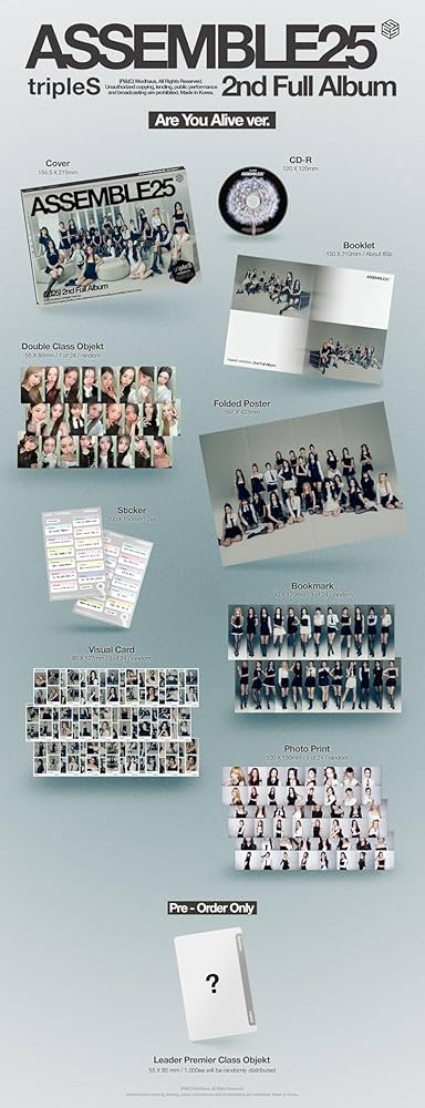 tripleS ASSEMBLE A B ver. セット 新品未開封 tripleS ASSEMBLE A B ver. セット 新品未開封 tripleS ASSEMBLE