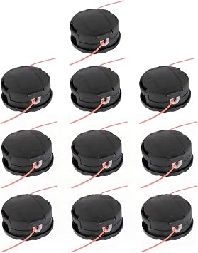 Trimmer Head for Echo Weed Eater PAS210 PAS211 PAS225 PAS230 for Echo Speed Feed 400 SRM210 SRM211 SRM225 SRM230 for SHINDAIWA C230 C242 C2510 10PCS