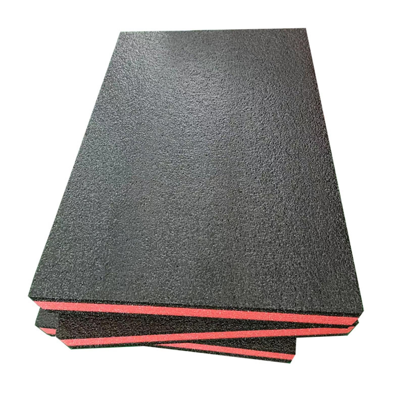 Sharplace Lot de 4 inserts en mousse pour boîte à outils, feuilles de mousse pour outils, faciles à utiliser, protection polyvalente, coussinets d'emballage, 56 Cm X 45.5 Cm X