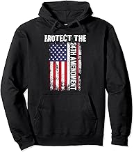 Protect the 24th Amendment Constitution US Flag Pullover Hoodie