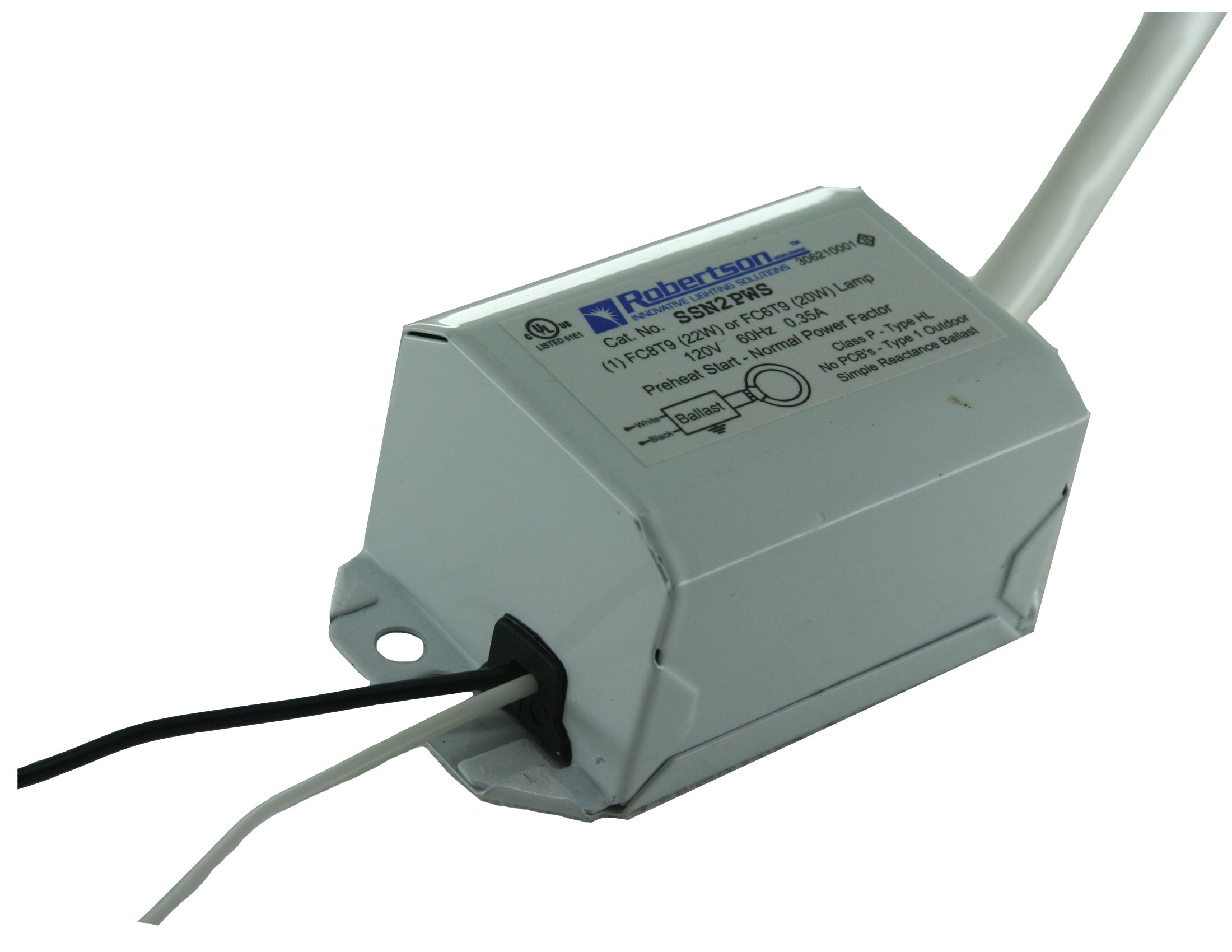 Robertson 3P10041 Individual Fluorescent mBallast, 1 FC6T9