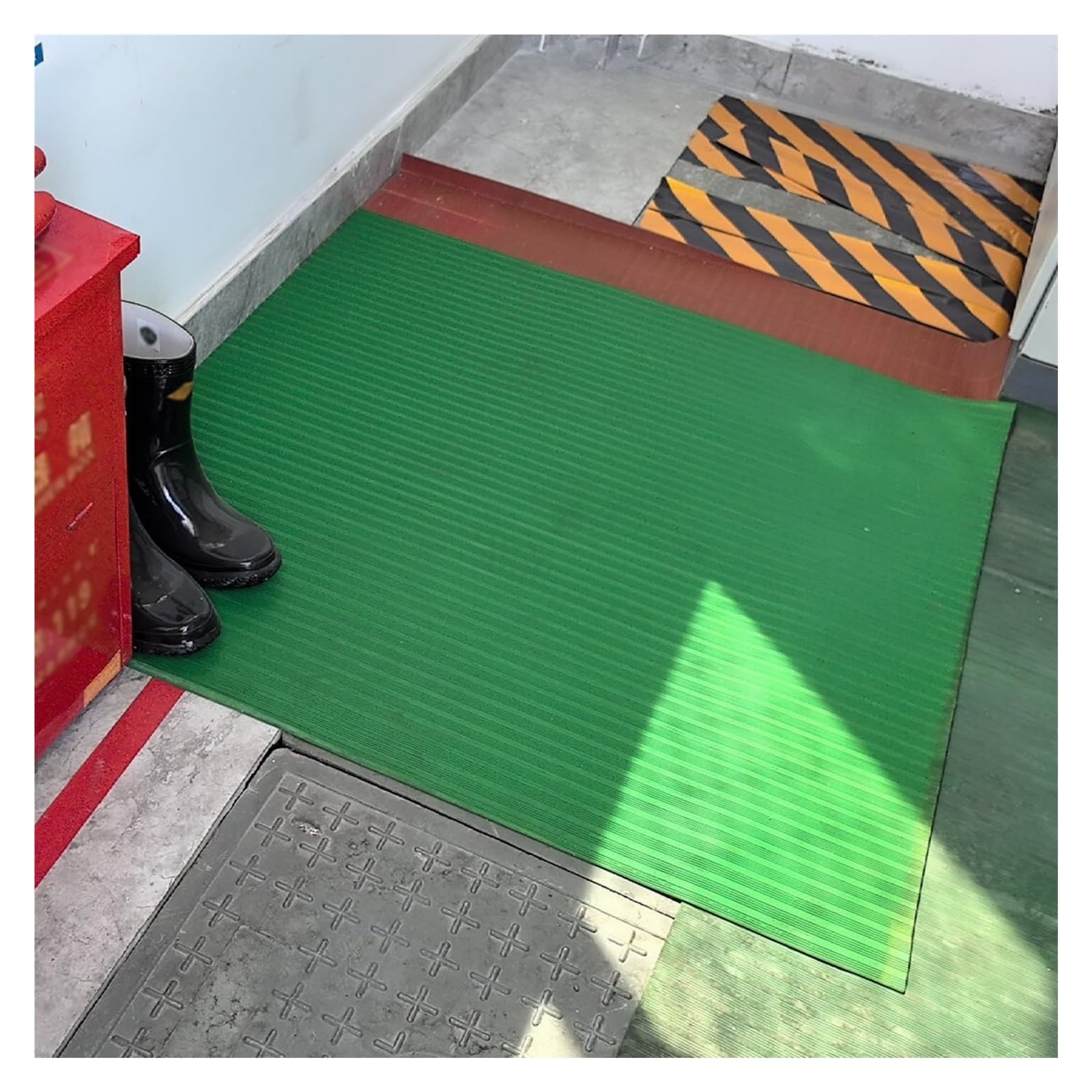 Tapis de sol isolant électrique de haute qualité à rayures antidérapantes